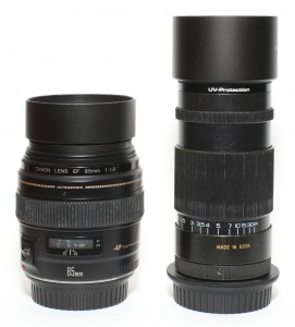 canon 85мм vs юпитер 135мм