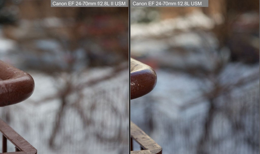 canon 24-70 ii боке сравнение