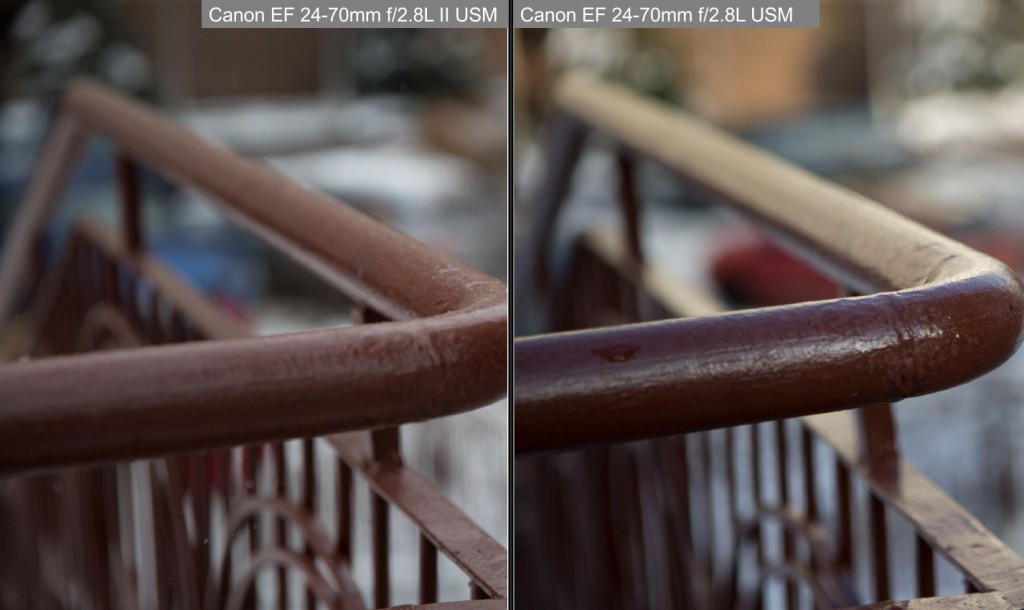 canon 24-70 ii боке сравнение