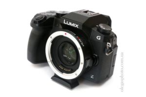 Viltrox EF-M2 + panasonic g7