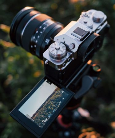 Fuji x-t4 экран