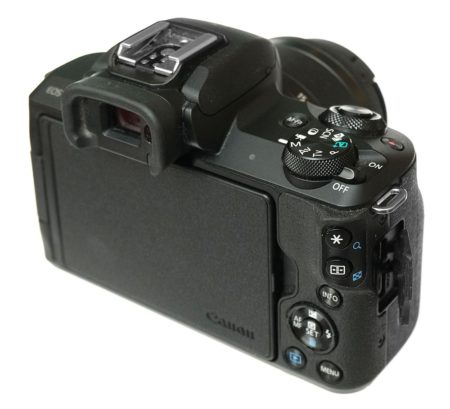 canon m50 сзади