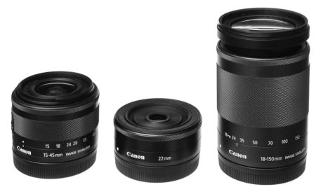 объективы на canon eos ef-m