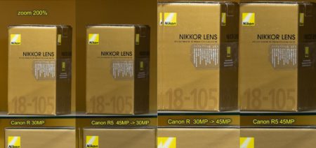 тесты canon r5 vs r