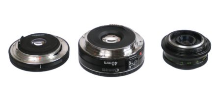 pentax 40mm f2.8 vs canon 40mm f2.8 vs industar 50-2