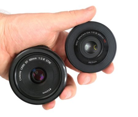pentax 40mm f2.8 vs canon 40mm f2.8