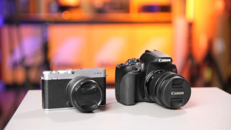 Обзор Canon 850D vs Fujifilm X-E4