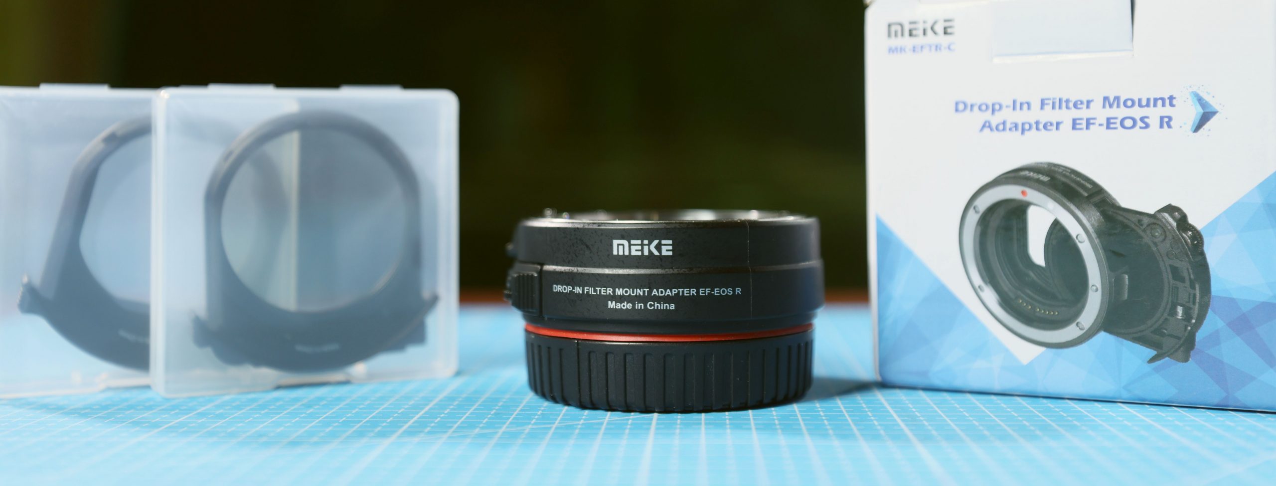 Meike ef eos r Drop-in Filter Mount Adapter EF to EOSR with Variable ND Filter