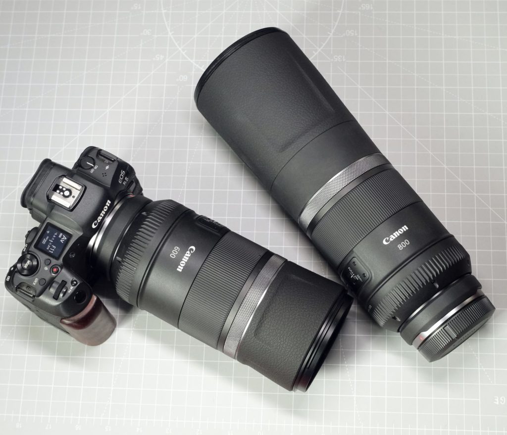 Обзор Canon RF 600mm f11 и 800mm f11 IS STM