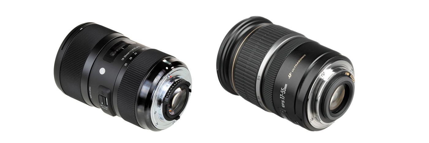 Sigma AF 18-35mm f/1.8 ART против Canon EF-S 17-55mm f/2.8 IS USM