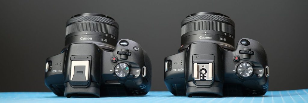 Canon R50 vs Canon R100 1