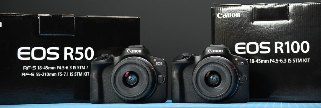 Canon R50 vs Canon R100 1