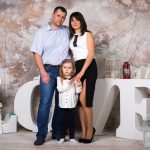 семейная фотосессия в студии