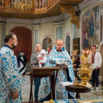 крестины в Вы́дубицком монастыре