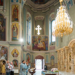 крестины в Вы́дубицком монастыре