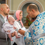 крестины в Вы́дубицком монастыре