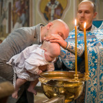 крестины в Вы́дубицком монастыре