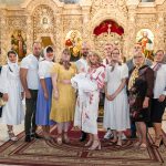 крестины в Вы́дубицком монастыре