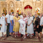 крестины в Вы́дубицком монастыре