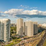фото офисного здания квадрокоптер
